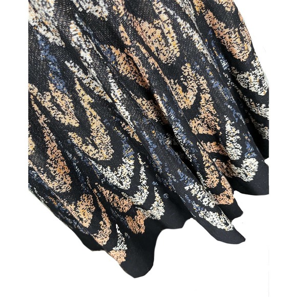 BCBGMaxAzria Midi Dress Short Sleeve Silk Blend - Picture 11 of 12